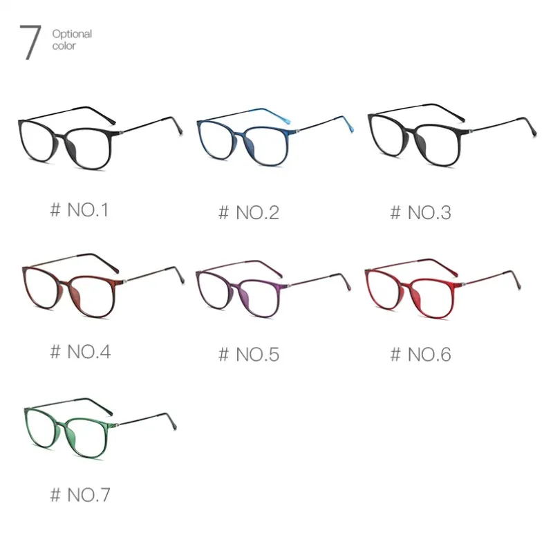 TR90 Eyeglasses Frames Women Glasses Men Glasses Frame Transparent  Clear Lens Optical Eyewear Oculos De Grau Feminino