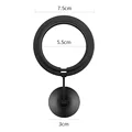 Black circular