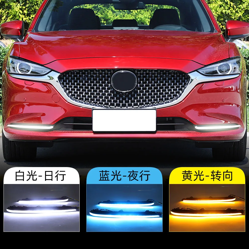 

For Mazda Atz 20-21 LED daytime running lights, daytime running lights, fog lights, flow light turn signals