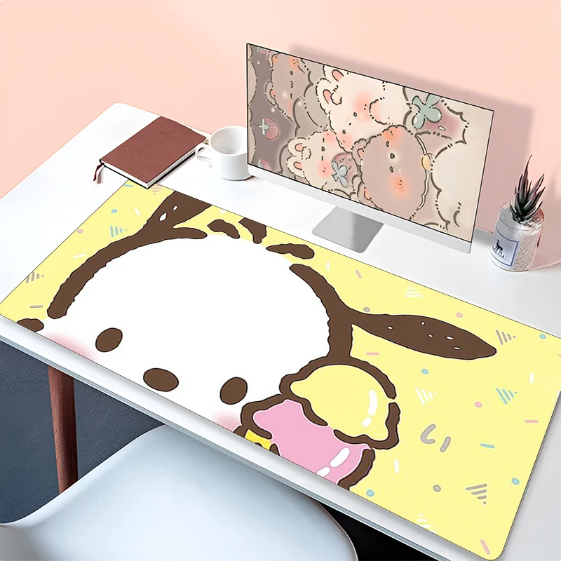 

Mouse Pad P-pochacco Gamer PC Computer Large 900x400 XXL Desk mat Keyboard Anime Gaming Accessories Kawaii Mousepad Carpet