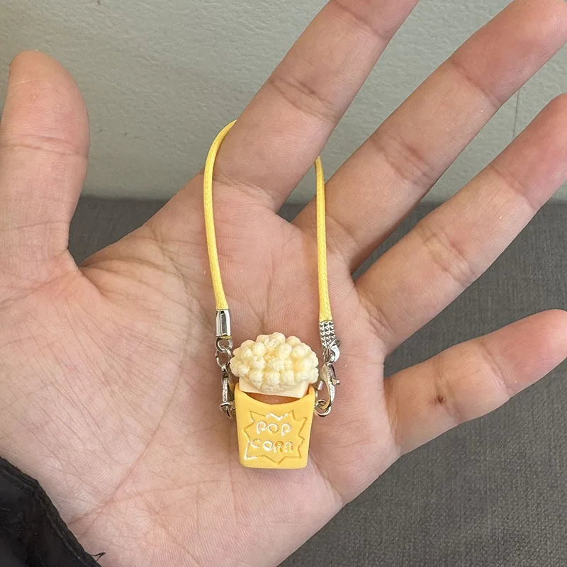 Odpowiedni do 15-17 cm uroczych pluszowych zawieszek, mini domek dla lalek, torba na popcorn, torba na ramię, akcesoria do dekoracji lalek.