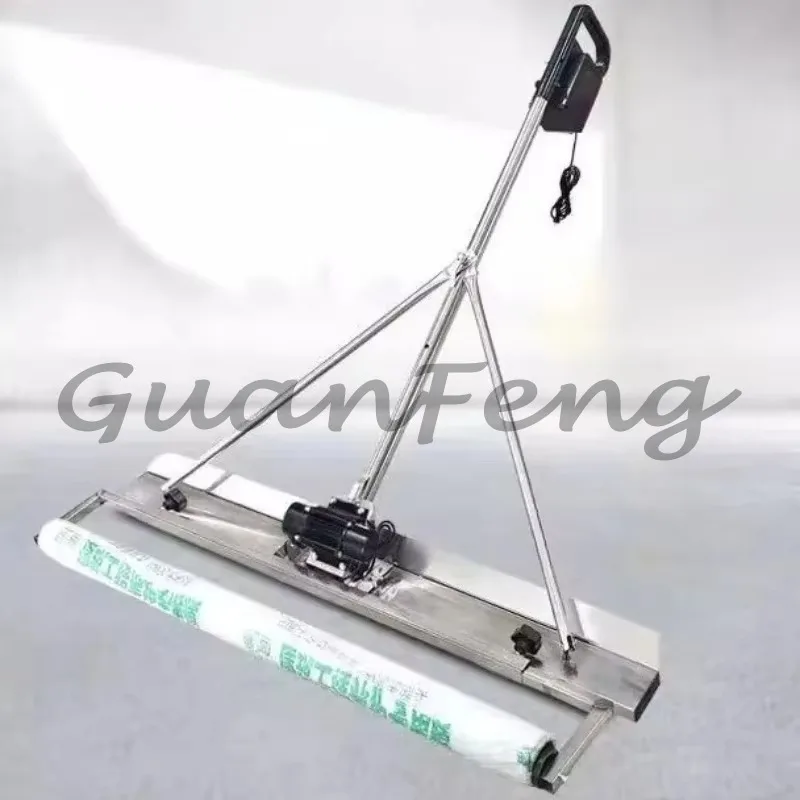 220V Electric Concrete Vibrating Screed, Stainless Steel Pavement Scraping Ruler, Cement Floor Leveling Machine