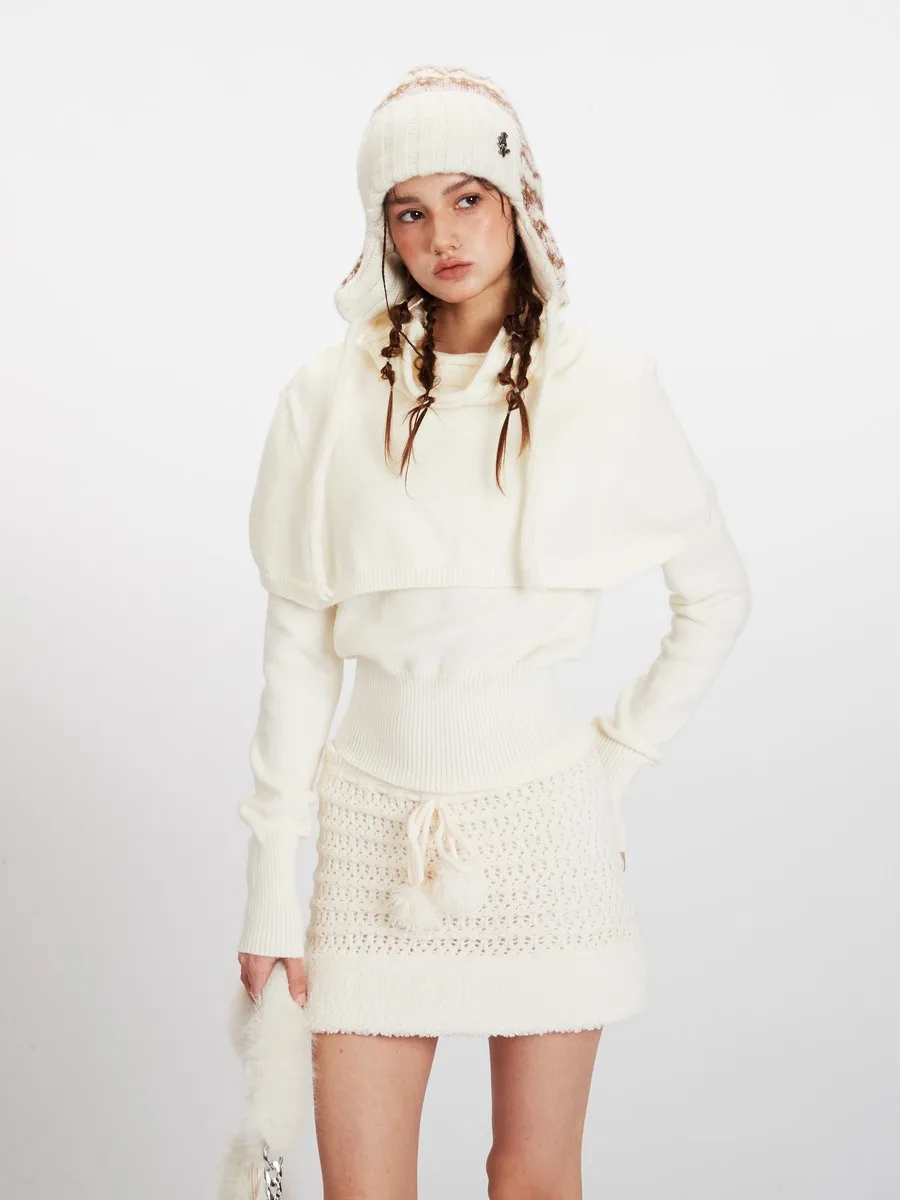 

Съемная облегающая однотонная вязаная зимняя одежда для женщин и девочек, элегантные женские свитера, топы с длинными рукавами, офисные женские туфли