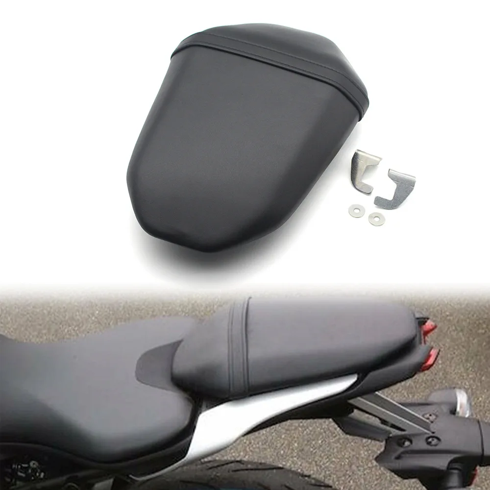 Motorcycle Leather Rear Passenger Pillion Seat Cushion for Yamaha MT07 MT 07 MT-07 2018 2019 Motorbike