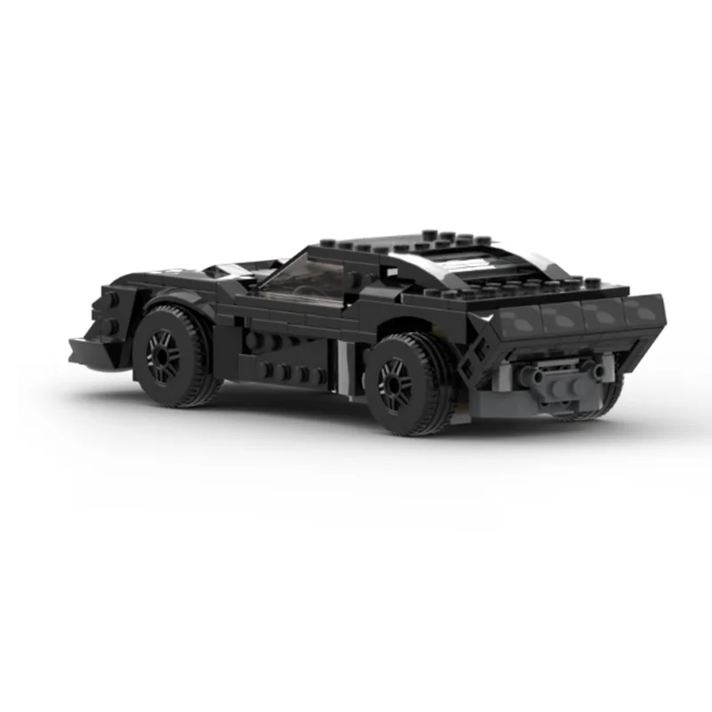 Modelo de coche de carreras de velocidad, ladrillos de construcción MOC KS, líder enmascarado, tecnología Modular, regalos de vacaciones para niños, traje de juguete para montar