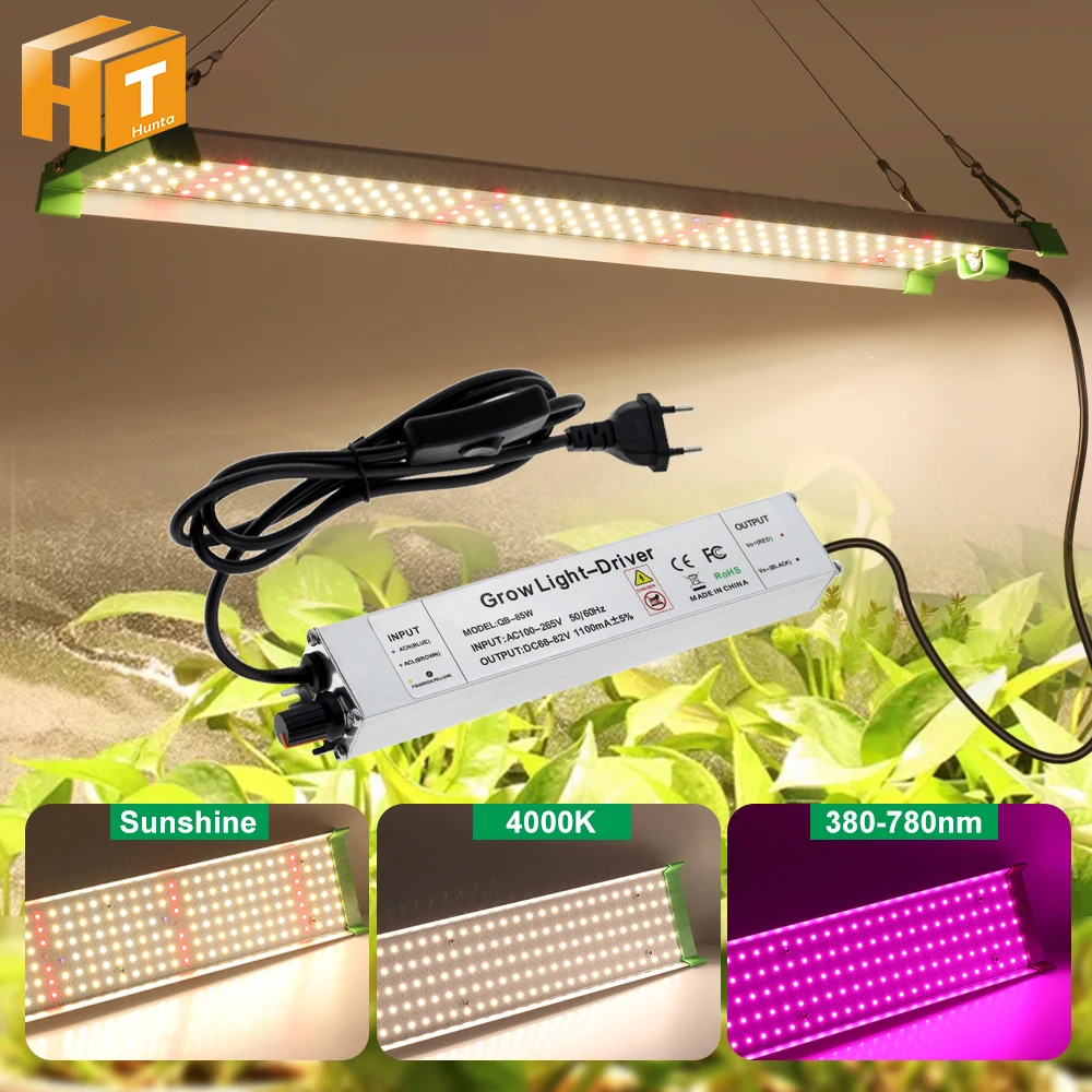 Full Spectrum LED Grow Light Lm281B AC100-265V High Brightness For Indoor Greenhouse Hydroponics Plant Flower Seeding