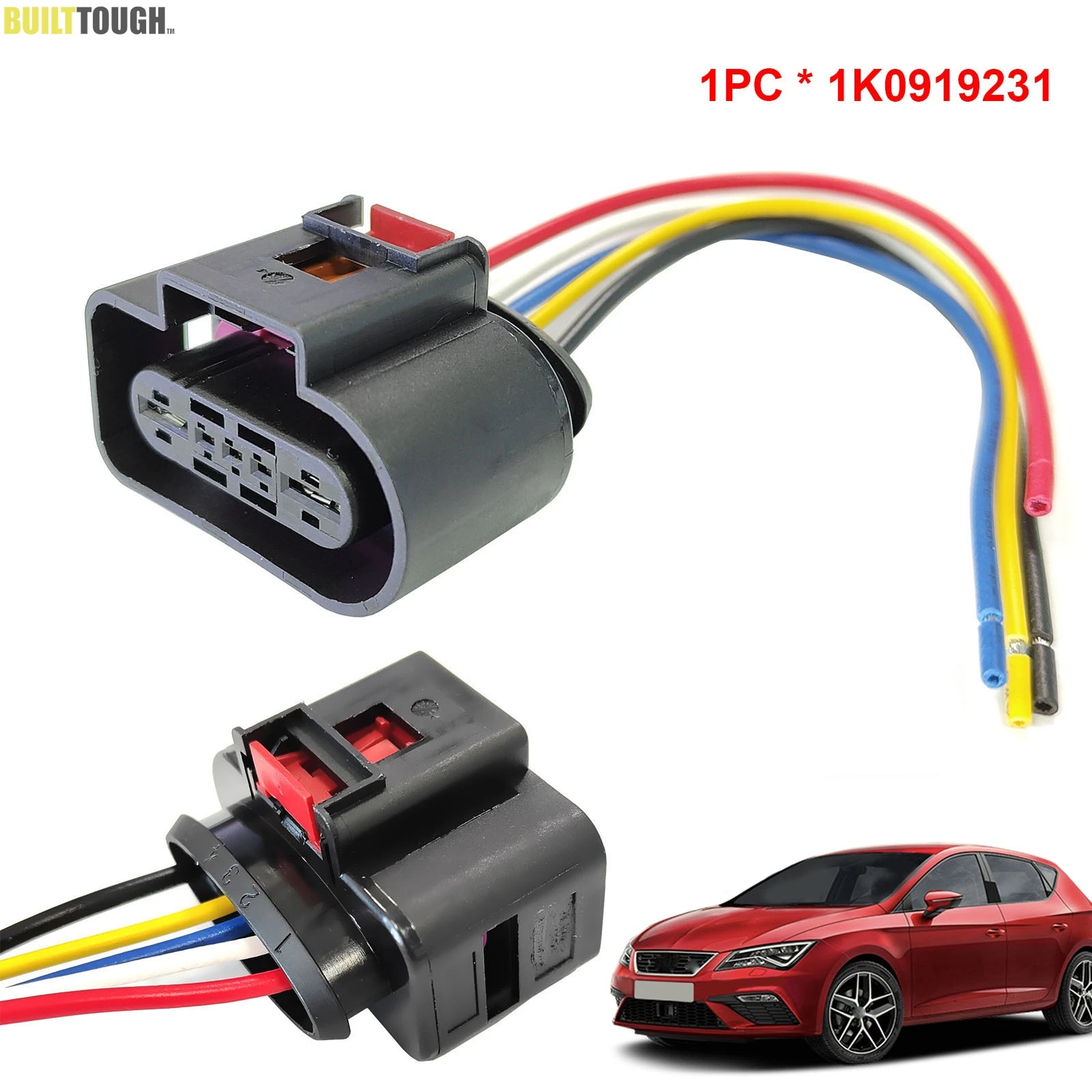 For SEAT Alhambra Altea Arona Ibiza Leon Tarraco Fuel Pump Control Sender Wiring Harness Loom connector plug Prewired 1K0919231