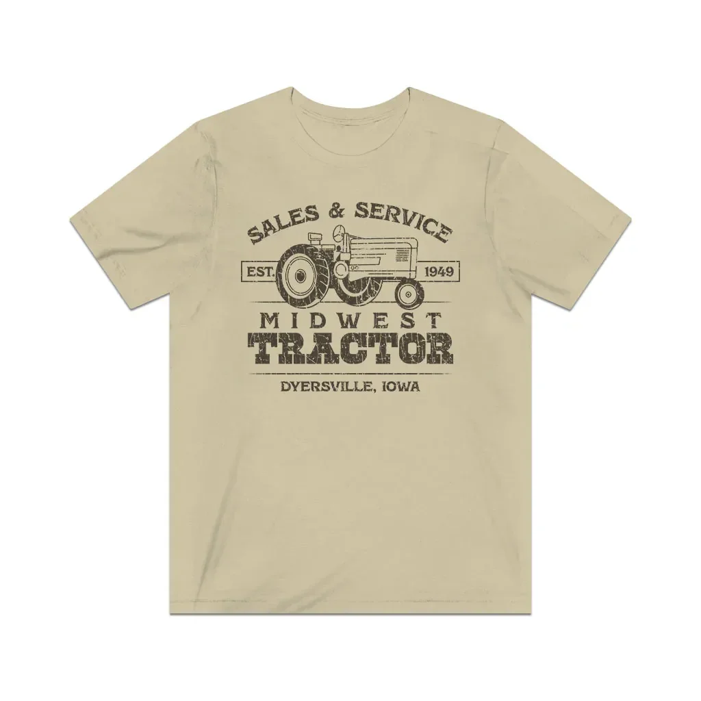 

Винтажная Мужская футболка Midwest Tractor 1949