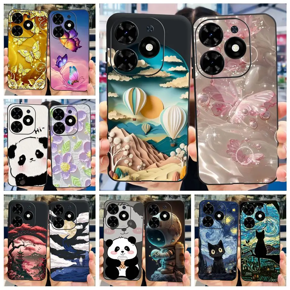 For Infinix Hot 40 Pro Case X6837 New Popular Painted Cover Soft Silicone Phone Case For Infinix Hot 40i Hot40 Pro Hot40i Fundas
