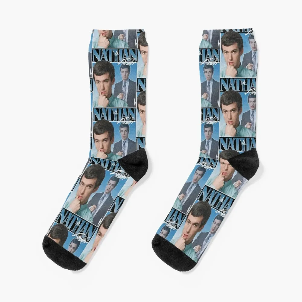 

Nathan Fielder 90s Vintage Socks luxe halloween golf Stockings compression Socks Girl Men's