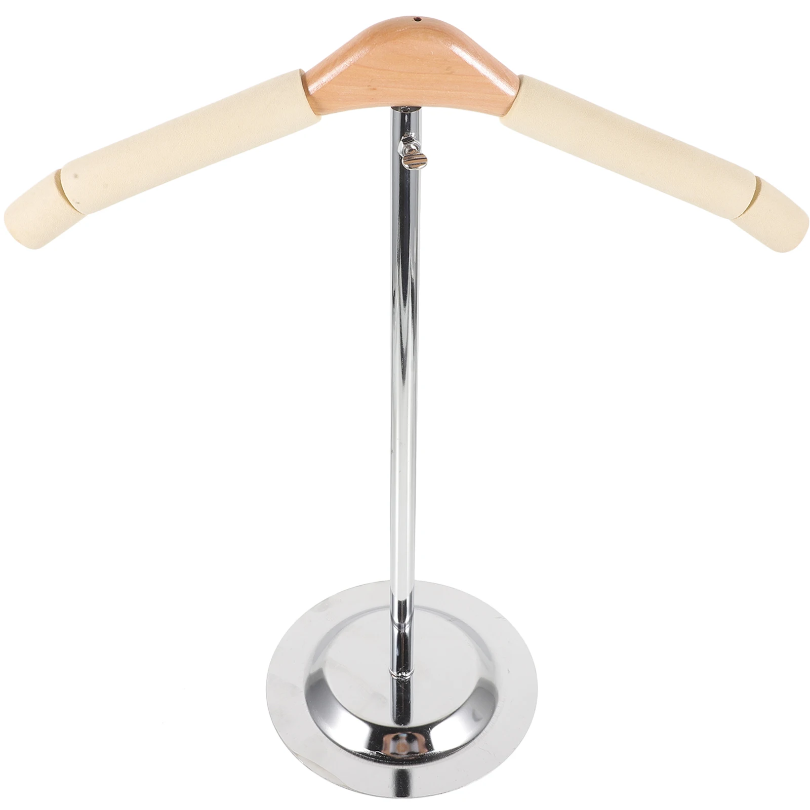

Sturdy T Shape Dress Hanger Girls Stand Clothing Storage Smooth Surface Home Use Clothes Holder Store Apparel Hanger