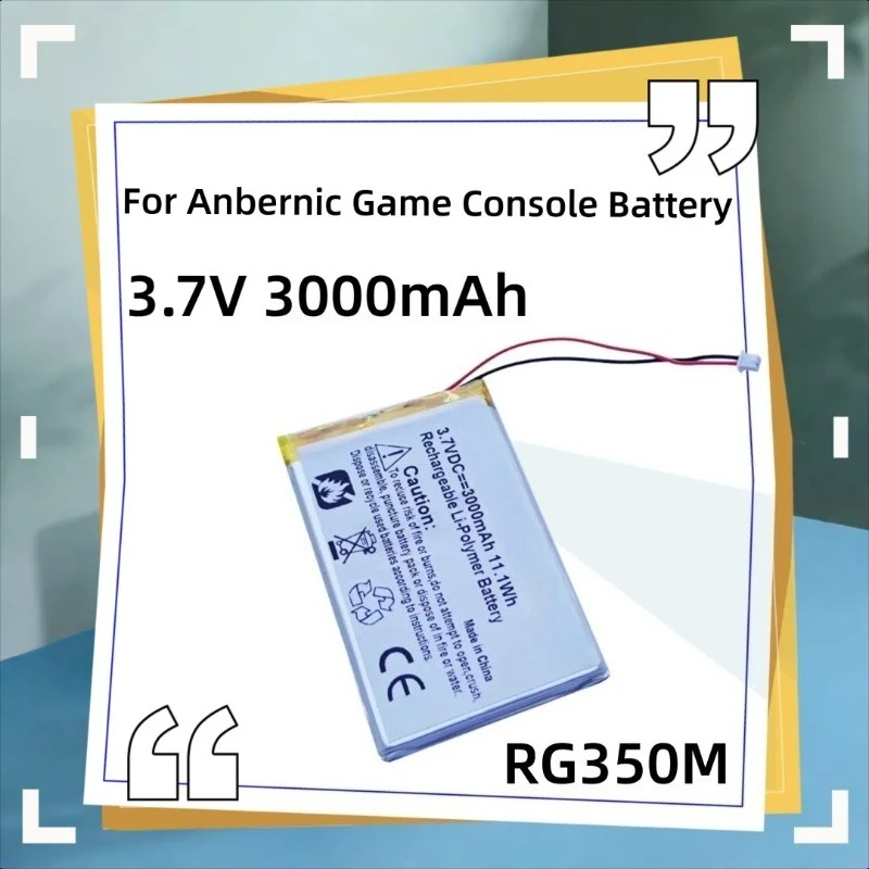 

3.7V 3000mAh RG350M for Anbernic Game Console Battery