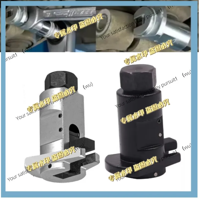 Automotive hydraulic shock absorber removal tool, claw type strut separator