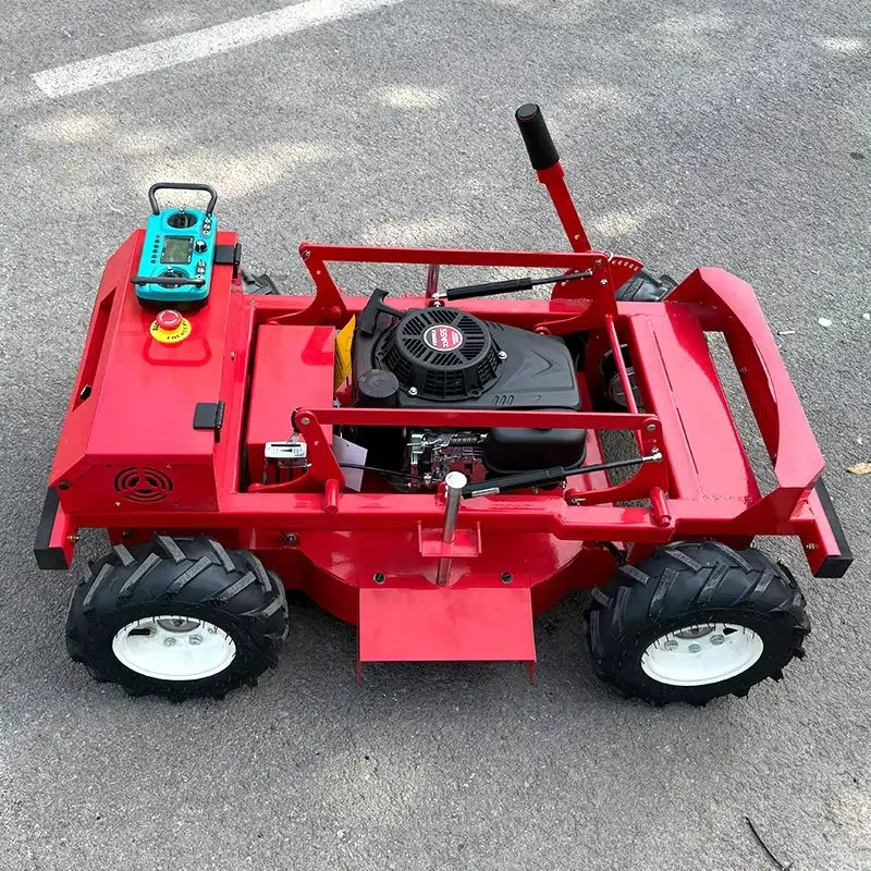 Cortacésped de huerto de pendiente personalizado Ahorre tiempo y esfuerzo