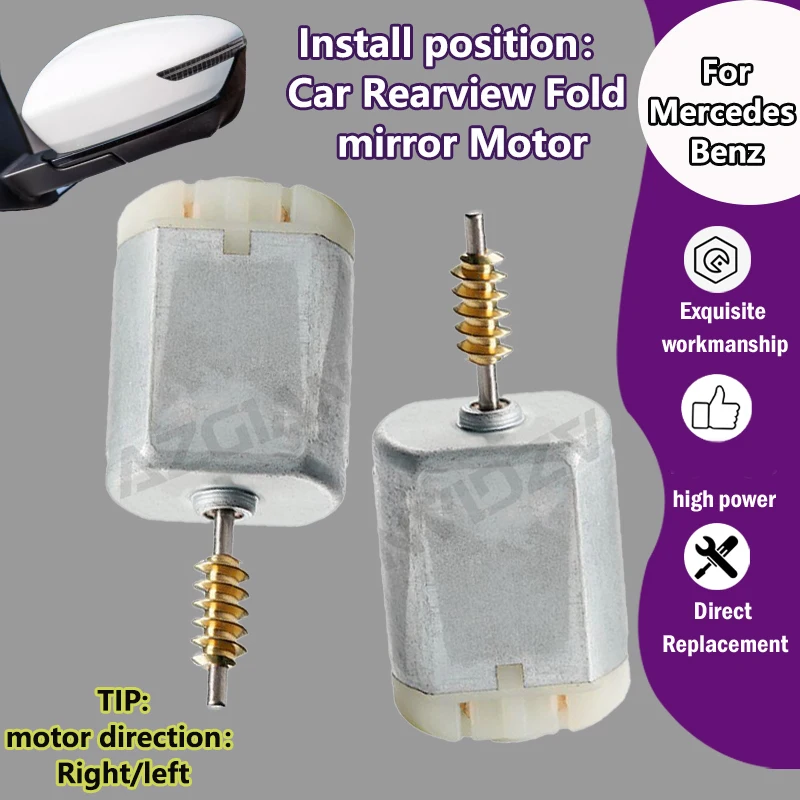Car Power folding side view mirror motor For Mercedes Benz CLS-Class W219 CLS350 CLS500 CLS55 CLS63 2004-2010 FC-280ST-16200 - view 3