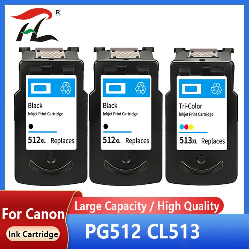 

3 Pack PG512 CL513 Catridge Compatible for Canon pg 512 cl 513 ink cartridge Pixma mp230 mp250 MP240 MP270 MP480 Printer