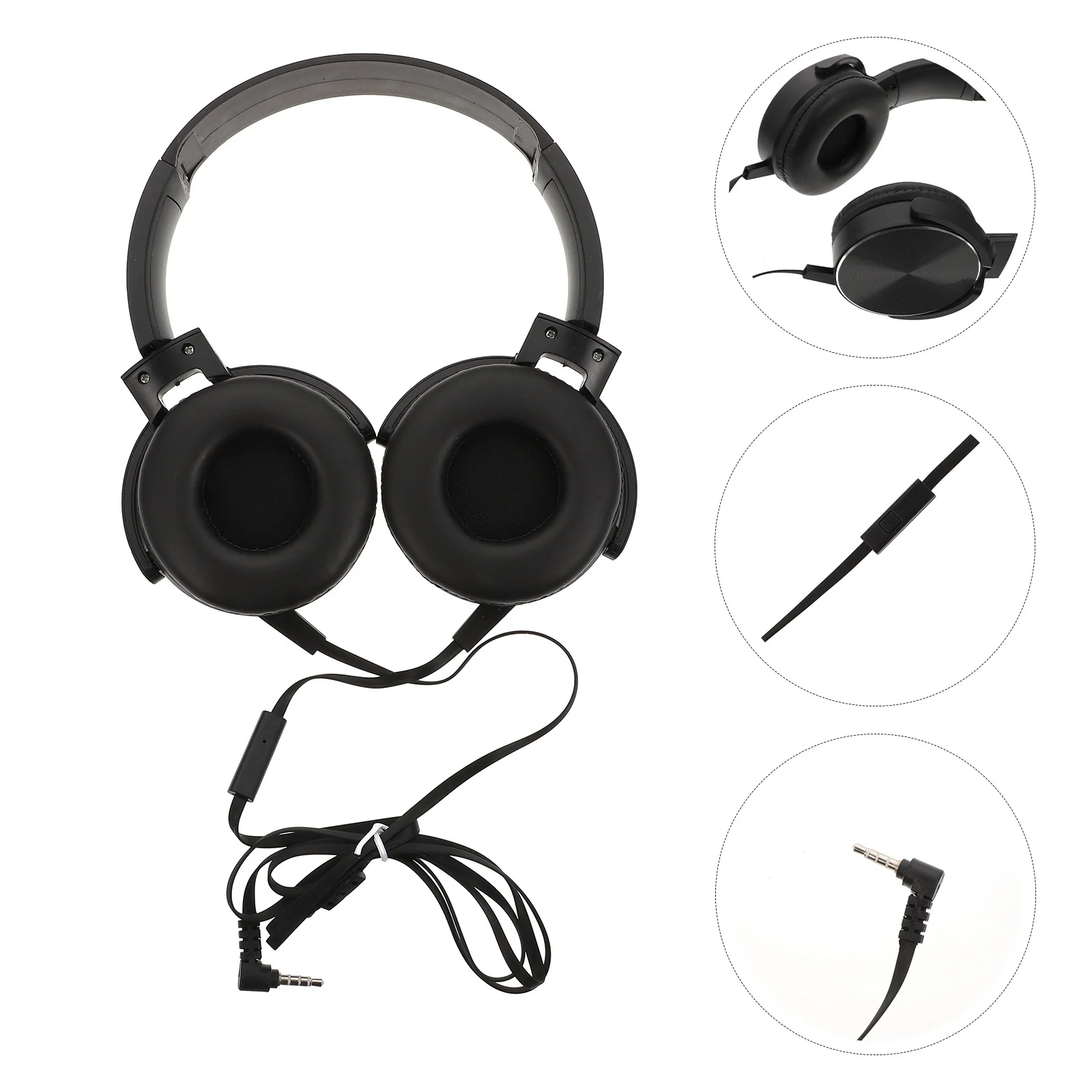

1pc Gaming Headset Stereo Surround Sound Noise Reduction For Computer Music Phone Portable Lightweight Head-Mounted Headset