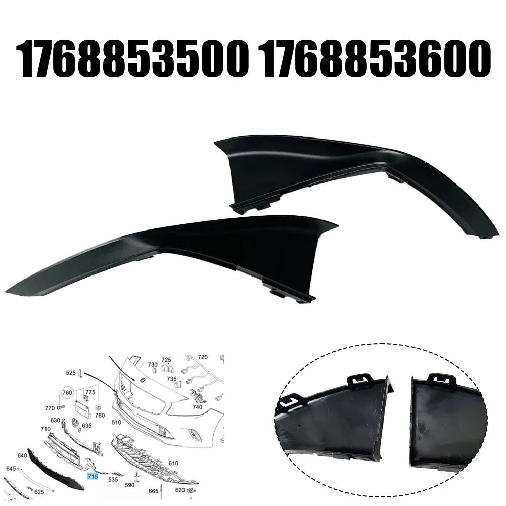 Front Bumper Grille Bracket For Mercedes W176 For A-Class 2015 For CLA 45 For AMG 1768853500 1768853600 Bumper Grille Bracket