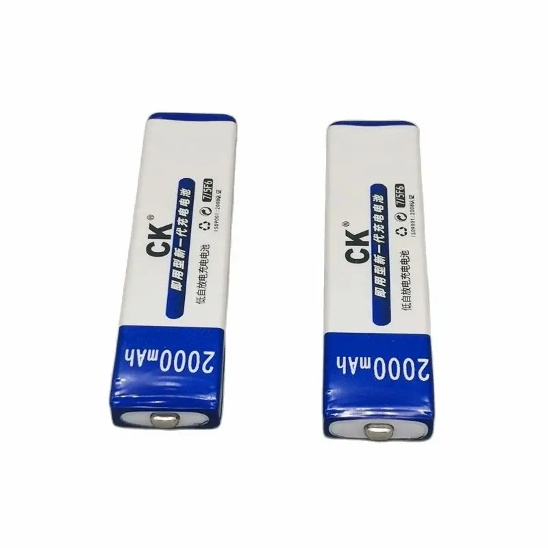 2Pcs/lot Gum Battery Pack 7/5 F6 2000mAh 1.2v For Electronic Product Accessories
