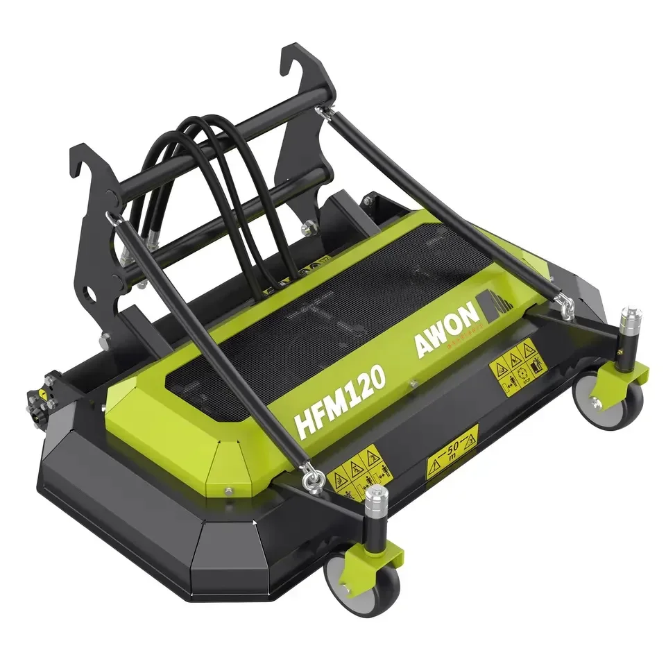 HRM120 loader attachment mulcher lawn mower multifunction