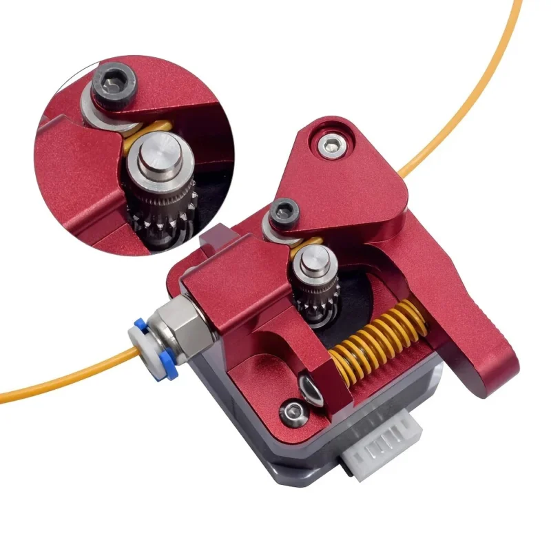 

Dual Gear Extruder Ender 3 V2 Upgrade Motor Shaft 20mm for 3D Printer Filament Drive