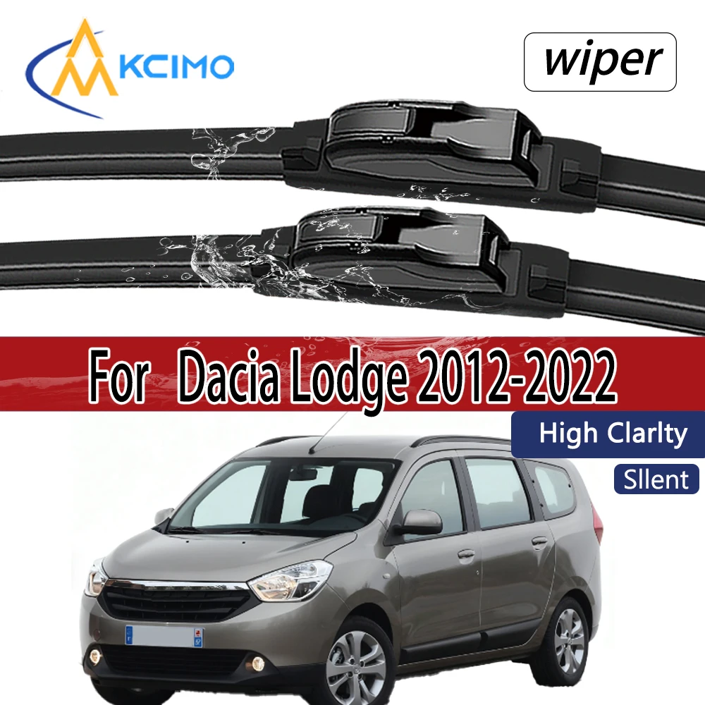 Für Dacia Lodge 2012-2022 Frontscheibenwischerblätter 2 Stück Windschutzscheiben-Fenster-Zubehör