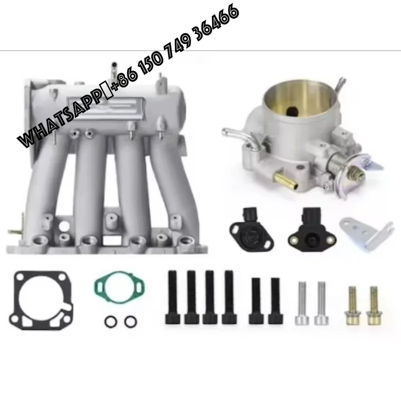 

Aluminum Intake Manifold and 70 mm Throttle Body New Condition for Honda for Civic 1988-2000 D Series D15 D16 Engine Parts