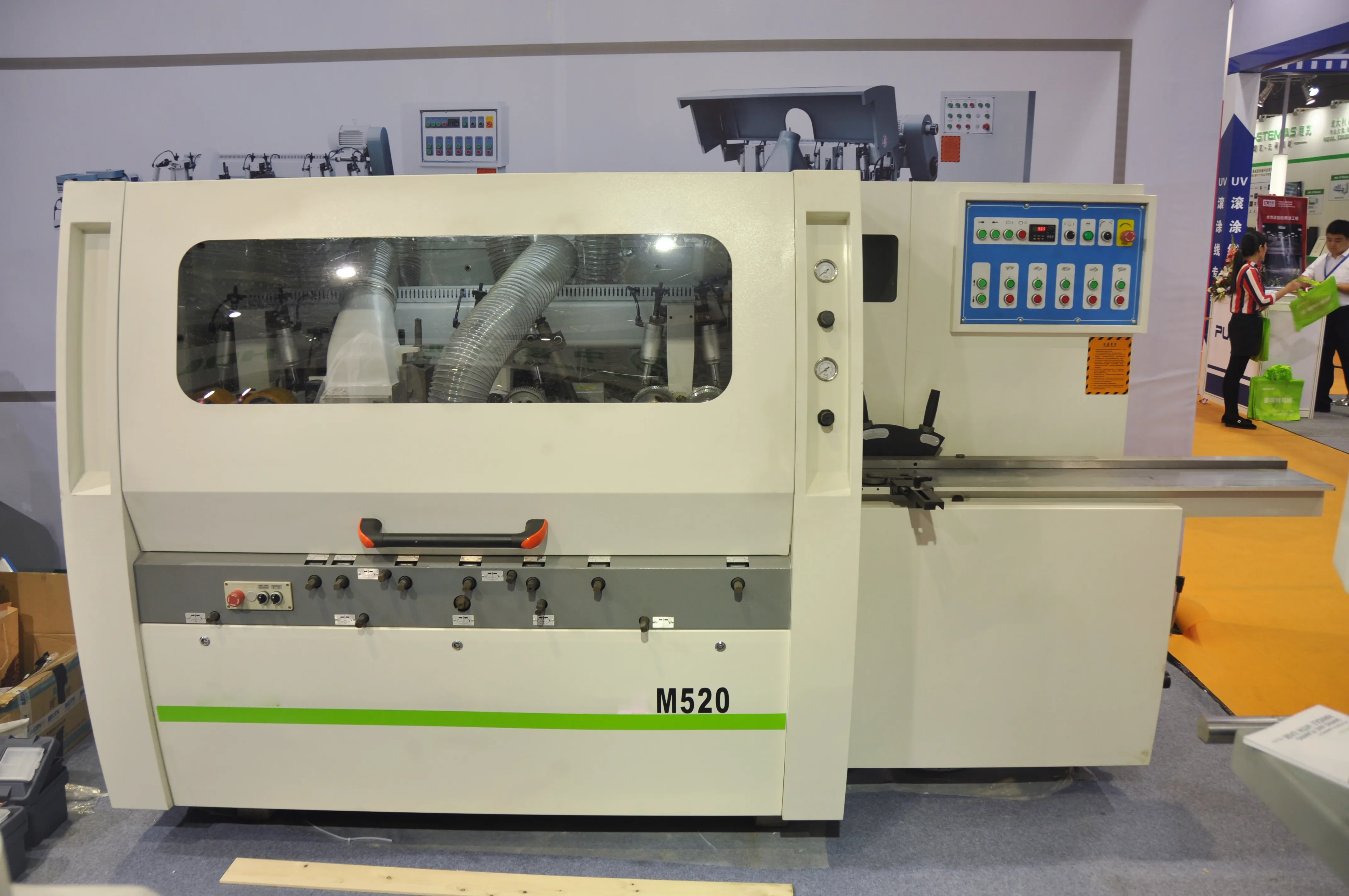 2 mesin Indu5ial otomatis empat sisi Moulder