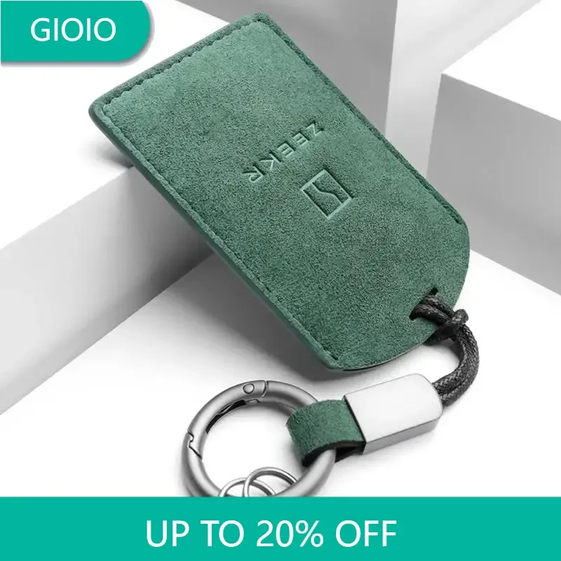 

For Geely Zeekr 001 Accessories Car NFC Card Holder Key Case Cover Key Bag Car Holder Shell Keychain Protection trim