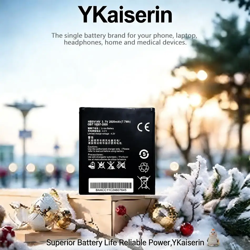 

Аккумулятор HB5V1HV HB5V1 2020 мАч для Huawei Honor Bee Y541 Y5C Y300 Y300C Y500 Y511 T8833 U8833 W1-C00 G350