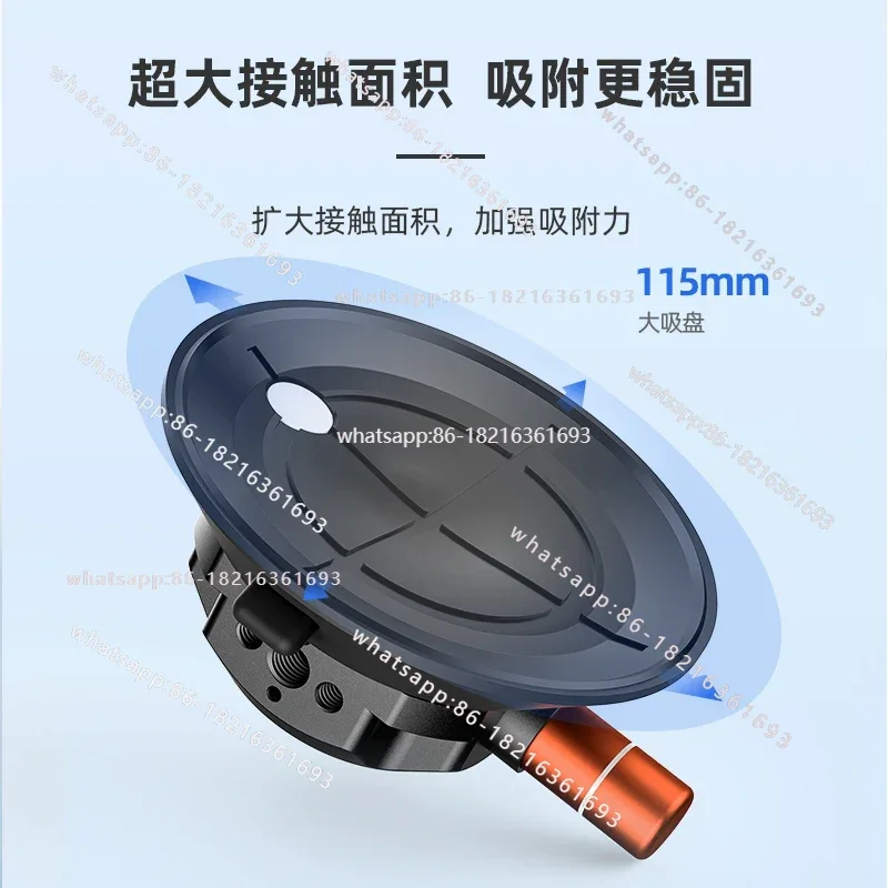 Car Suction Cup Shooting Bracket Sports Camera Action5/4 Accessories Mobile Phone Fixing Bracket 360 Surround