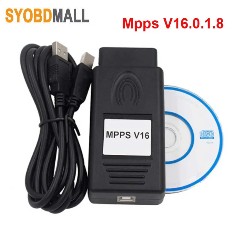 Latest MPPS V16 ECU Chip Tuning Automobile Fault Detection Line Diagnosis line MPPS V16.1.02 Professional Ecu Chip Tuning tool