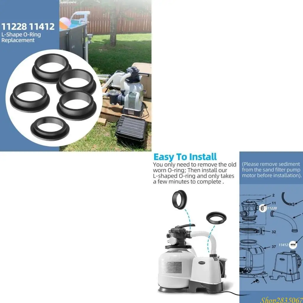 Efficient Pool Maintenance L NONENTITY Seal Seal for Sand Filter Fan Ensures Best Water Cleansing and Durability 831F