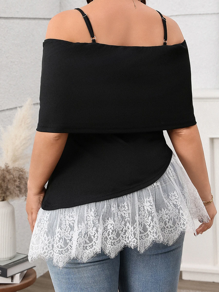 

Women Plus Size T-Shirts Floral Print V-Neck Short Sleeve Blouse Loose Fit Casual Tops Summer Fashion Tee Shirt
