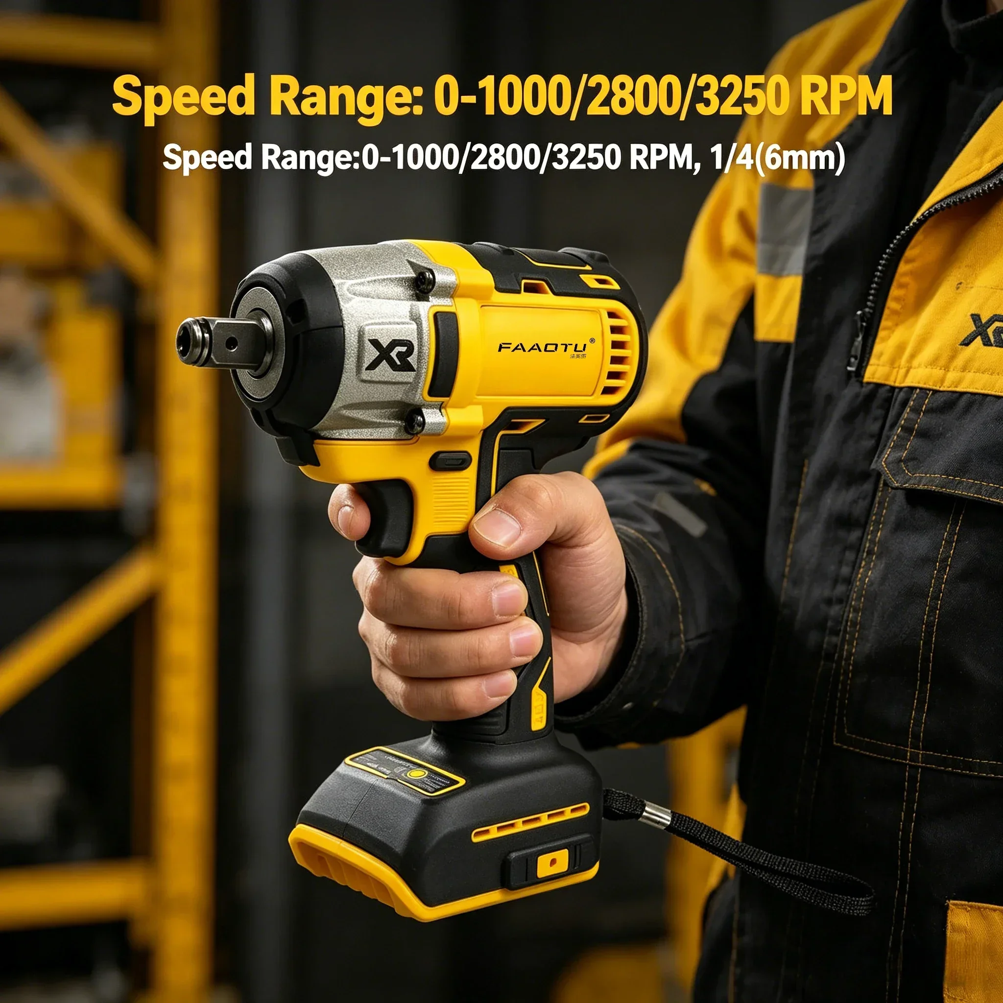 FAAOTU 880 Heavy-Duty Drill Driver, Versatile for Wood/Metal, Same Dependability as DW Suitable for DW battery NO battery view 3