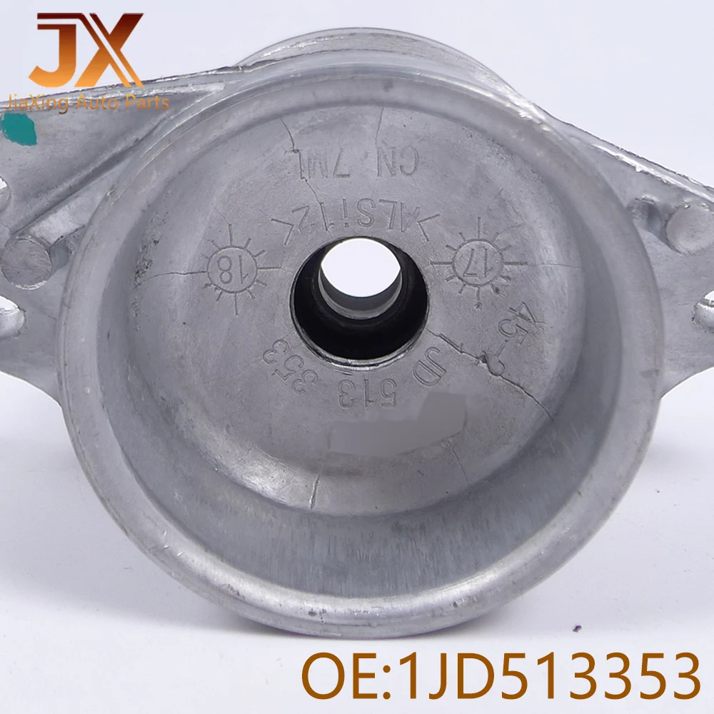 Qianbai 1 jd513353 gilt für Bora Polo Golf 4 mk4 Top Gummi des hinteren Stoßdämpfers Federbein halterung Aluminium basis 1jd 513 353b – Detail 6