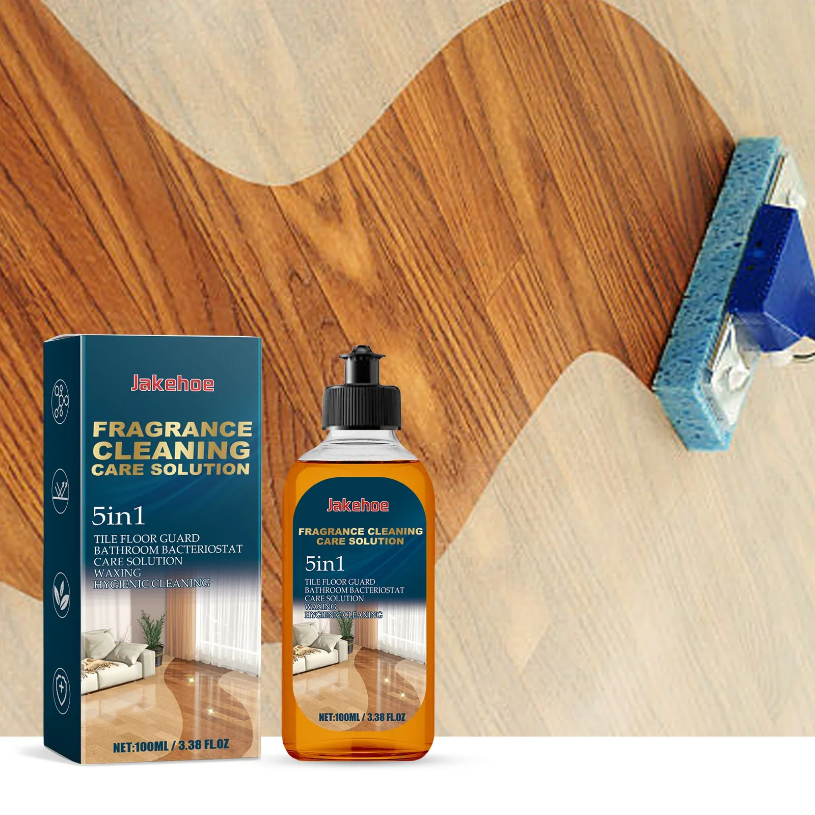 Multi Purpose Floor Cleaner Liquid Tile Care Cleaning Solution Stain Removal Long Lasting Fragrance Household Cleaning Supplies