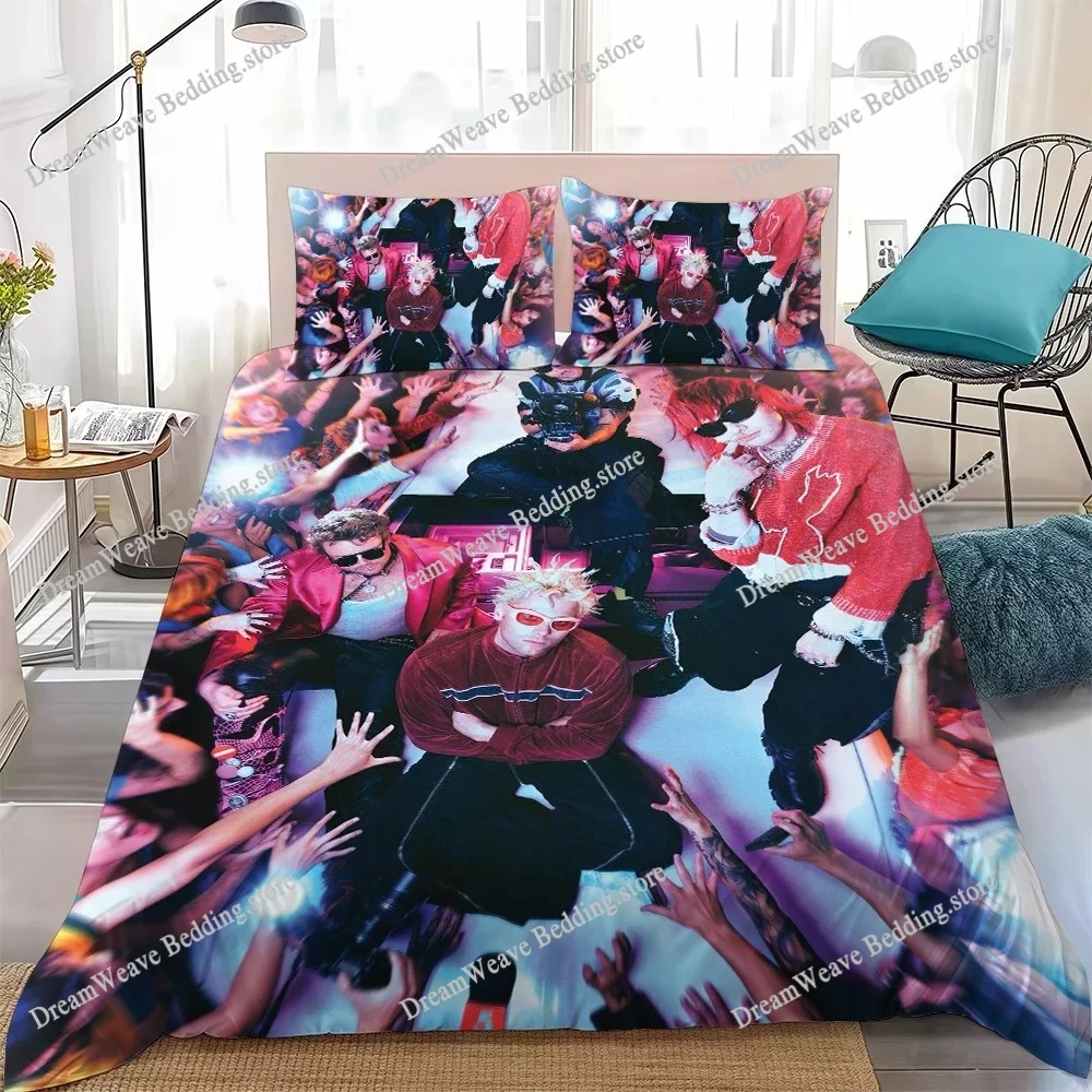 5 S-Seconds of S-Summer Duvet Cover Set Home Style Bedding Soft Laundry Cotton Bed Student Dormitory Gift