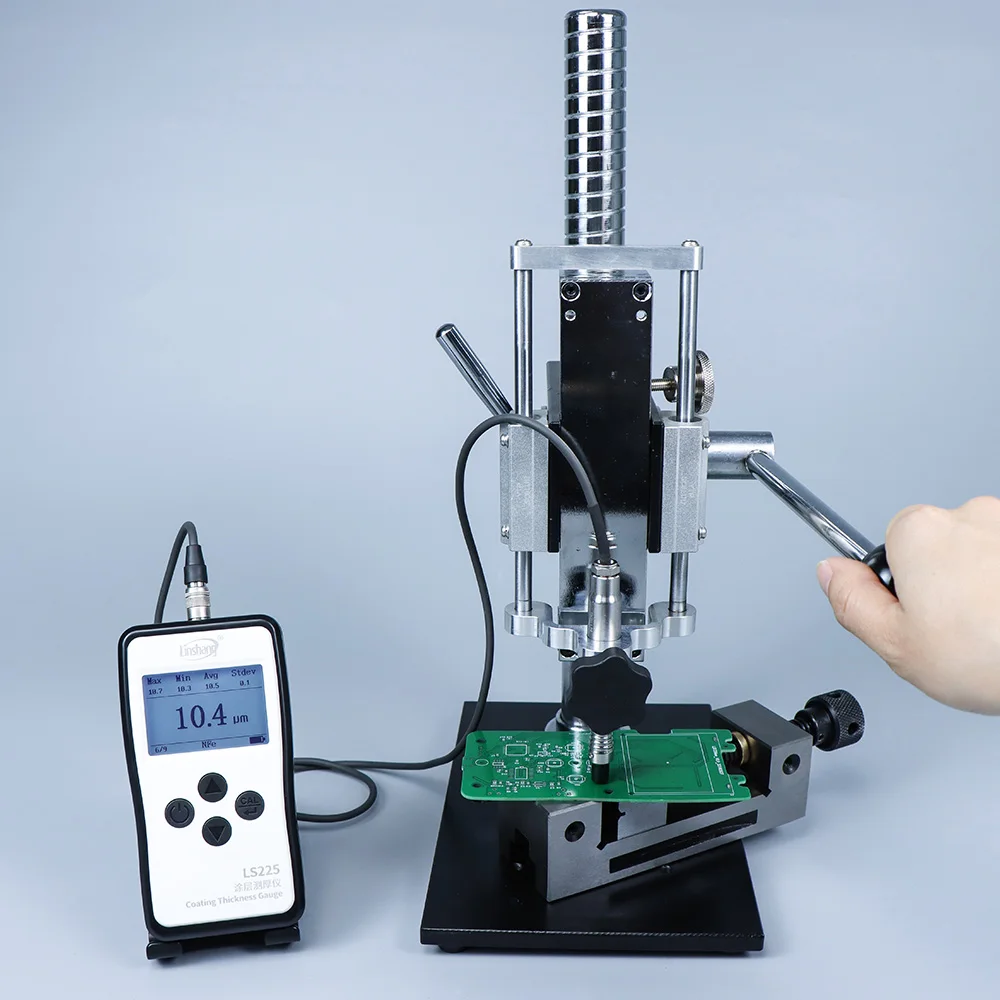 LS225 Sonde Armatuur Stand F500 N1500 Hoge Precisie Laagdiktemeter Fe NFe Laagdiktemeter