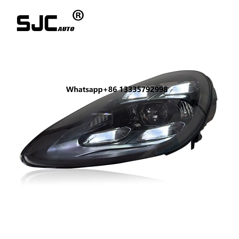 

SJC Auto Car Parts for Porsche 958 Cayenne 958.1 958.2 2011-2018 Headlight Upgrade to 2023 Matrix Style LED Headlights