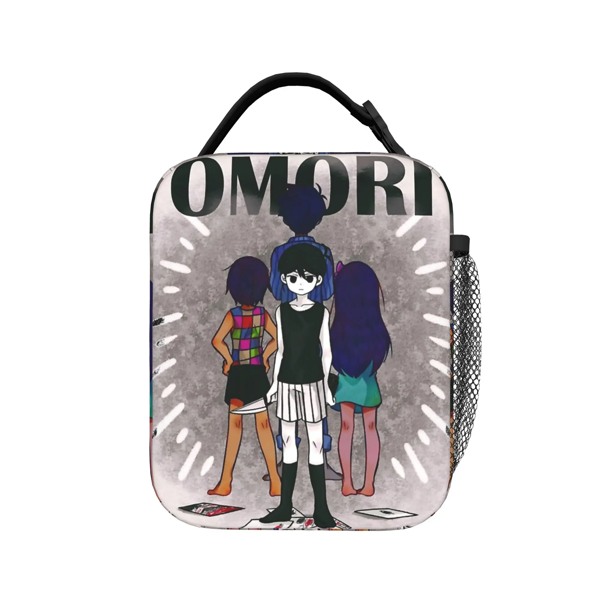 Omori Poster Thermal Insulated Lunch Bag for Picnic  Portable Food Container Bags Cooler Thermal Lunch Box