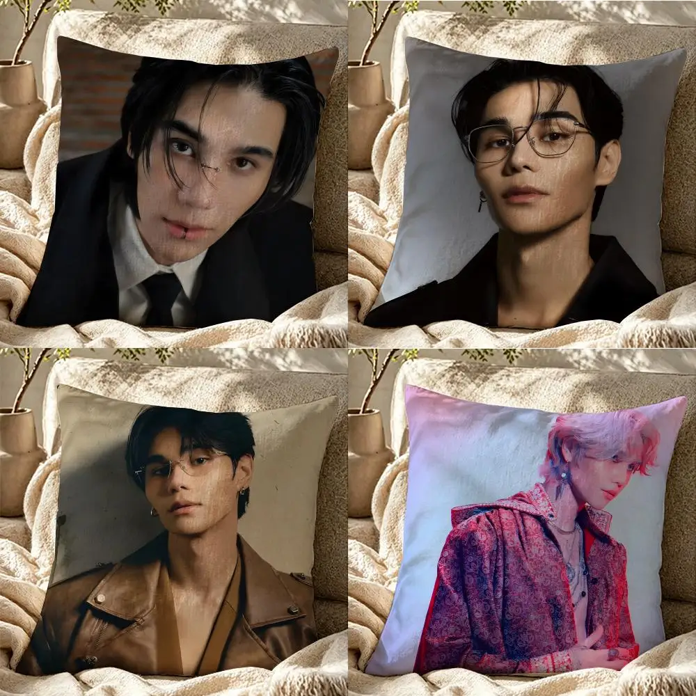 Singer J-Jeff S-Satur Cushion Cover Cushion cover pillowcase, anti-mite invisible zipper, linen sofa cushion