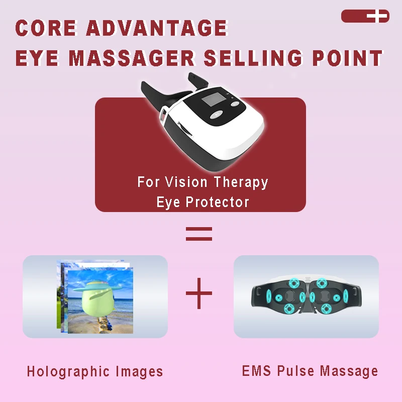 CANXIN EMS Pulse Eye Massager Myopia Adult Relief Eye Fatigue Eye Trainning Children Improve Eyesight Patches