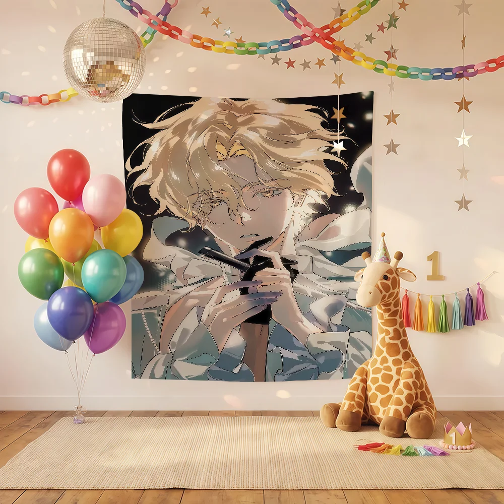 Anime A-Alien Stages Luka Flag Suitable For Outdoor Camping Parties Weddings Living Room And Bedroom Decoration