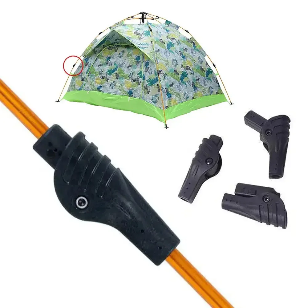 Zeltstangen-Anschluss, zusammenklappbar, automatisches Gelenk, Zeltzubehör, gemeinsame Stützstange, Reparaturset, 8,5–12 mm, Camping-Anschluss in mehreren Größen ​ – Detail 1