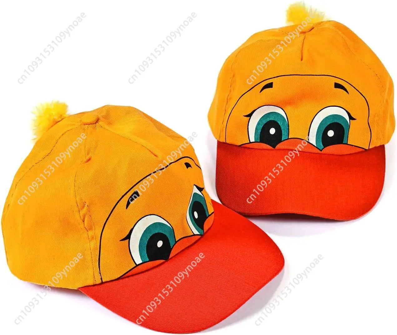 Fun Express Luau Ducky Hat Shaped Baseball Cap for Party Apparel Accessories Hats Baseball Caps Party Outdoor Casual Headwear