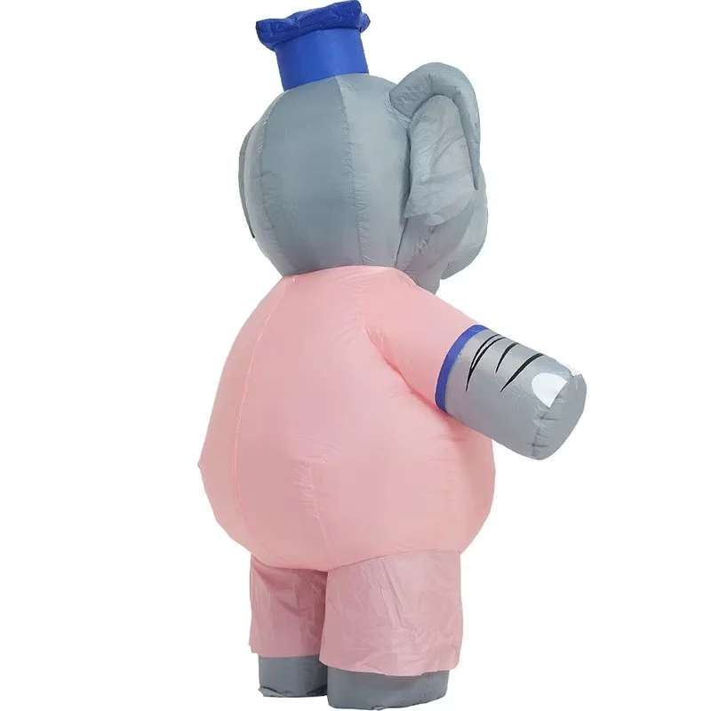 الجدة طبيب الفيل نفخ زي لطيف الكرتون الحيوانات الدعائم الملابس رياض الأطفال كلية هدية تخرج صور الدعائم