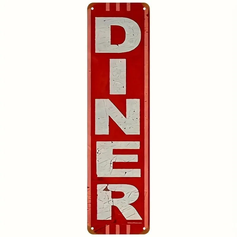 Artistic Retro Metal Tin Sign Vintage Antique Plaque for Man Cave Durable Tin Material Perfect for Auto Entryway Garden Room