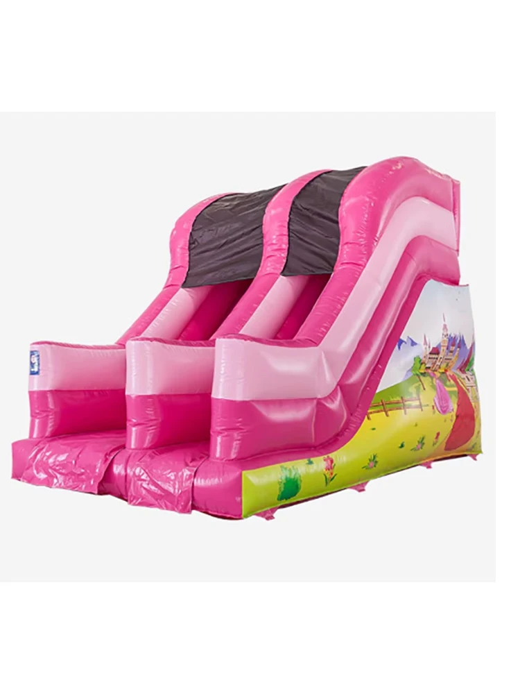 Good Service And Quality Inflatable Trampoline Inflatable House Inflatable Products Are Hot 8ft Platform Pink Inflatable Slide