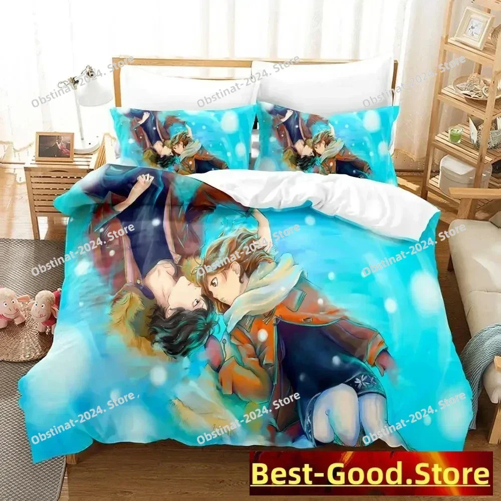 

AO HARU RIDE Bedding Set Single Twin Full Queen King Size Bed Set Adult Kid Bedroom Duvetcover Sets 3D Print Anime Bed Sheet Set
